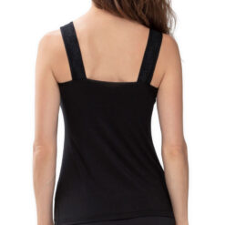 mey luise undertrøje m. bred strop sort bagfra