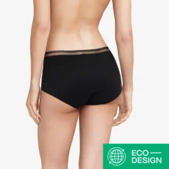 chantelle graphic maxi menstrationstrusse sort bagfra