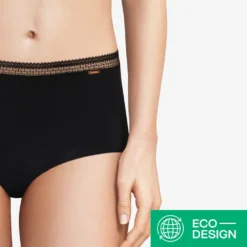 chantelle graphic maxi menstrationstrusse sort zoom