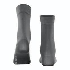 falke cotton touch ankelstrømpe platinum bagfra