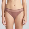 marie jo louie string trusse satin taupe