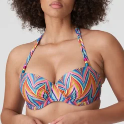primadonna swim kea balconette bikini top rainbow paradise