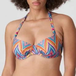 primadonna swim kea full cup bikini top rainbow paradise