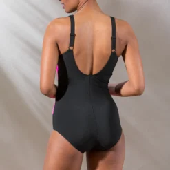 trofe badedragt black/pink