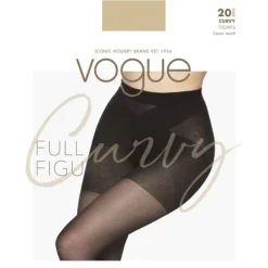 vogue curvy 20 strømpebuks natural