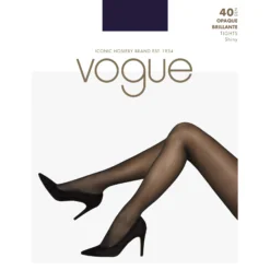 vogue opaque brillante 40 strømpebuks marine