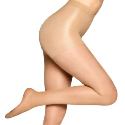 vogue support 40 strømpebuks suntan