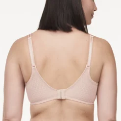 chantelle norah chic covering t shirt bh soft pink