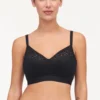 chantelle norah wirefree support bh u. bøjle black