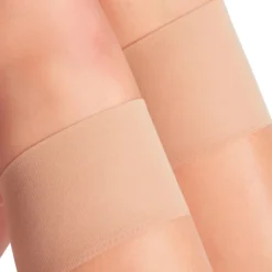 falke shelina 12 knæstrømper powder