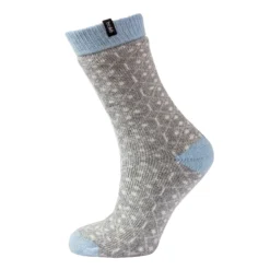 trofe uld ankelstrømpe grå