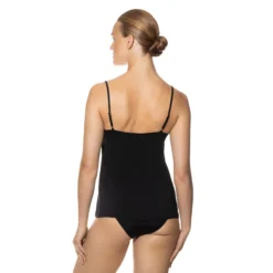 mey grace undertrøje/top m. blonde sort