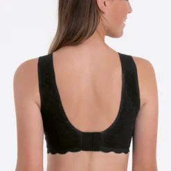 anita essential bralette m. blonde sort