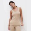 femilet juliana uld top heather nude