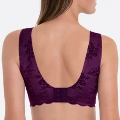 anita essential bralette m. blonde purple
