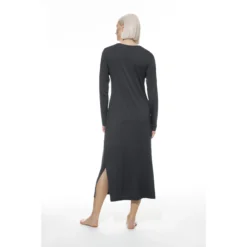 mey pure chic natkjole m. langt Ærme thunder grey