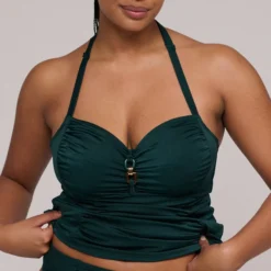 primadonna swim mangalore full cup tankini jewel green