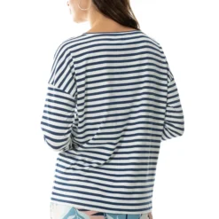 mey cyra t shirt m. langt ærme deep shadow