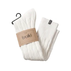 Trofe Bomulds Knast Knaestroempe Offwhite2