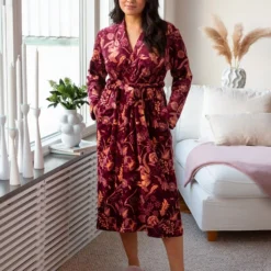 Trofe Fleece Kåbe Blossom Bourdeeaux