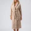 Trofe Fleece Kåbe Struktur Beige