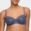 Marie Jo Jane Half Padded Balconette Bh Blue Shadow
