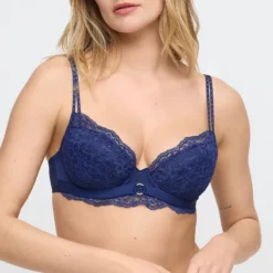 Marie Jo Musea Push Up Bh m. Udtagelige Pude Sapphire Blue