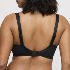 PrimaDonna Shimla Balconette Bh m. Lodret søm Sort Bagfra