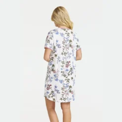 Damella Natkjole m. kort ærme Rosewood Bagfra