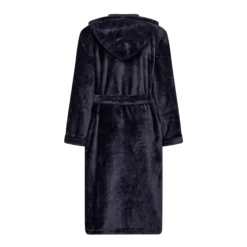 Decoy Fleece Kåbe m. Hætte Blå Bagfra