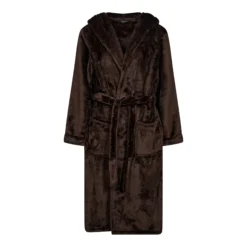 Decoy Fleece Kåbe m. Hætte Brun2