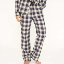 JBS OF DENMARK Flonel Buks Blå