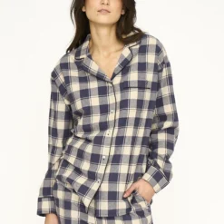 JBS OF DENMARK Flonel Trøje Blå