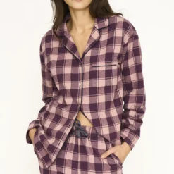 JBS OF DENMARK Flonel Trøje Rose