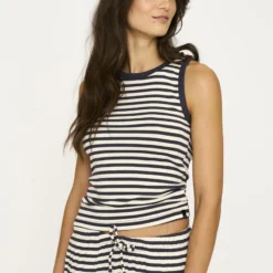 JBS OF DENMARK Ripped Racer Top Blå