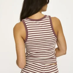 JBS OF DENMARK Ripped Racer Top Rød