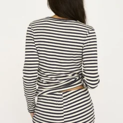 JBS OF DENMARK Ripped T-shirt Blå Bagfra