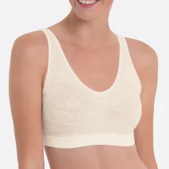 Anita Essential Lace Bralette Crystal