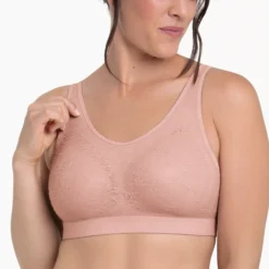 Anita Essential Lace Bralette Rosewood