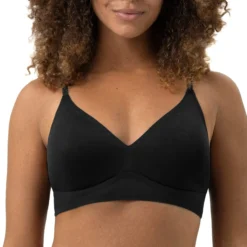 Mey Simply Better Invisibles Trekant Bh m. vattering Sort