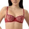 Mey Delightful Balconette Bh m. Lodret søm Gala Red