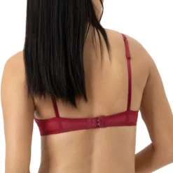 Mey Delightful Balconette Bh m. Lodret søm Gala Red Bagfra