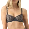 Mey Delightful Balconette Bh m. Lodret søm Thunder Grey