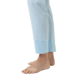Mey Simple Stripes Pyjamas m. 78 ben Alice Blue Zoom