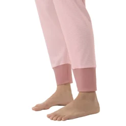 Mey Simple Stripes Pyjamas m. 78 ben Bridal Rose Zoom