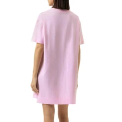 Mey Solid Love Natkjole m. kort ærme Soft Pink Bagfra