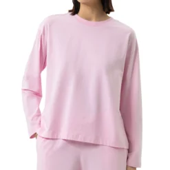 Mey Solid Love T-shirt m. langt ærme Soft Pink