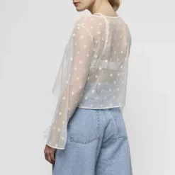 Marie Jo Avero Mesh Top Ivory Petal Bagfra