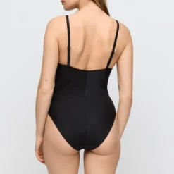 Marie Jo Swim Cassie Hjerteformet Badedragt Sort Bagfra