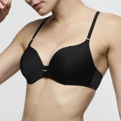 Marie Jo Swim Cassie Hjerteformet Bikini top Sort2